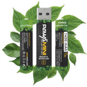 PawaCell – USB Rechargeable AA Batteries